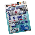 Police Force Vehicle Playset - Size 43 x 32cm